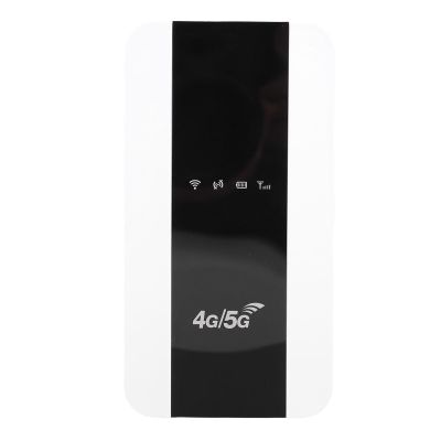 Diyeeni 4G 5G WiFi Hotspot Portable Travel Router with SIM Card Slot for Outdoor Travel, Supports 150Mbps Download Speed, 10 Device Connectivity, 12 Hours (Europe and Asia Version)