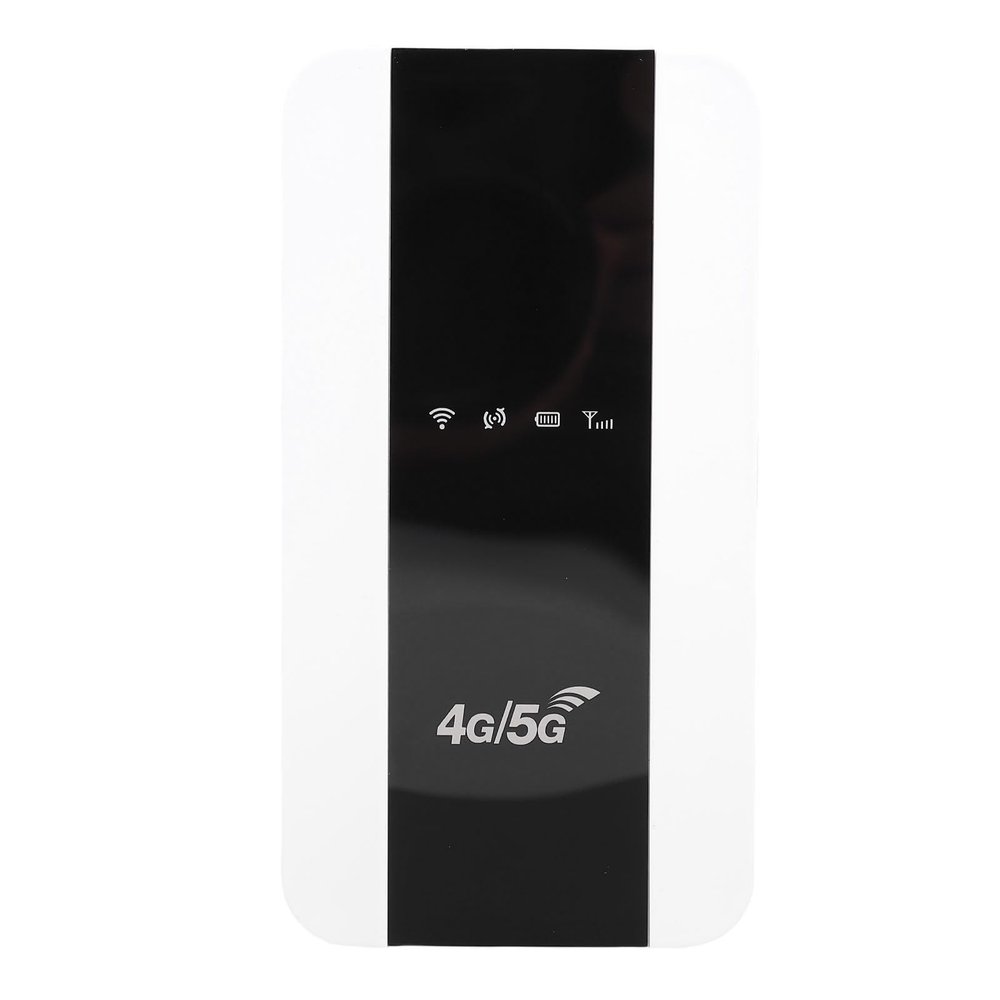 Diyeeni 4G 5G WiFi Hotspot Portable Travel Router with SIM Card Slot for Outdoor Travel, Supports 150Mbps Download Speed, 10 Device Connectivity, 12 Hours (Europe and Asia Version)