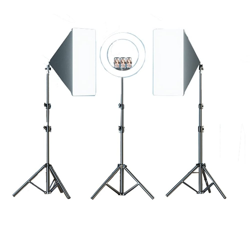 Set Live supplementary Lighting Anchor Beauty Soft Light Box Indoor Photography Professional led Studio Lighting