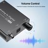 Analog to Digital Audio Converter, RCA to Optical Audio Converter with 3.5mm AUX Jack and Coaxial Adapter for Soundbar, Equipped with Volume Adjustment Function view 4