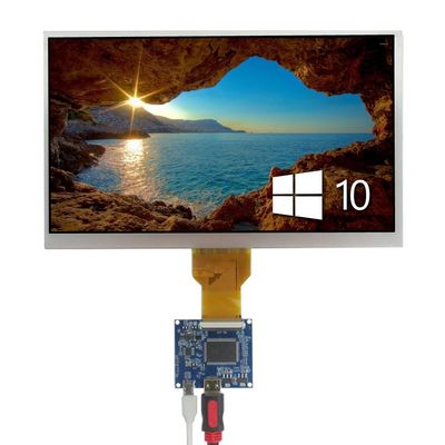 10.1 Inch 1024x600 Portable DIY LCD Display Screen with Mini-HDMI Driver Board Ideal for Computer Extended Monitor, Raspberry/Orange Pi, Gaming Consoles, Microscopes & More