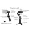 DUYHBAWRS Smooth 5 3-axis Pull and Zoom Handheld Ph Frame Stabilizer Mobile Ph Holder Mobile Ph Stabilizer view 3