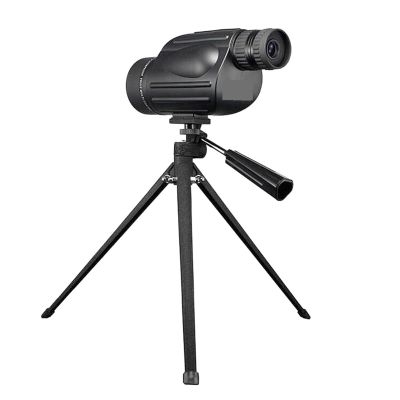 10-30X50 HD Zoom Monocular Telescope for Bird Watching, Hunting, Waterproof with Tripod & Night Vision, Shockproof Design
