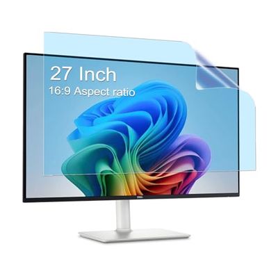 27-Inch Anti-Blue Light & Anti-Glare Screen Protector for 16:9 Widescreen Monitors | Premium Anti-Scratch, UV Blocking Filter | Reduce Eye Fatigue, Strain & Enhance Eye Protection