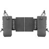 2PCS - Universal Adjustable Radio Bag, Tactical Radio Pouch with Hook and Loop, Elastic Cord Radio Cases Walkie Talkie Holder for AN/PRC-163,AN/PRC-152,AN/PRC148 view 1