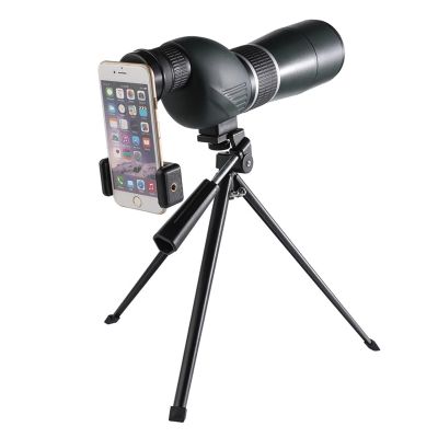 20-60x60 Zoom Monocular Telescope, High Magnification, Waterproof, Shockproof for Bird Watching, Hunting, Camping with Clip