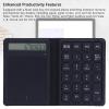 Diyeeni Portable Numpad, Number Pad with Touchpad and Calculator, Foldable Ultra Thin Wireless Numeric Keypad, Compatble with Wins, OS X view 4