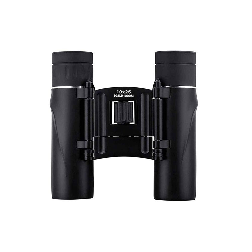 10X25 HD Binoculars for Adults Compact Binoculars for Bird Watching Hunting Sports Events Travelling Adventure and Concerts FMC Lens