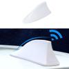 Ammtio Auto Universal Exterior Decor Shark Fin Design Top Roof Aerials AM/FM Radio Signal Antenna. (Black) view 2