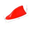 Ammtio Auto Universal Exterior Decor Shark Fin Design Top Roof Aerials AM/FM Radio Signal Antenna. (Black) view 3