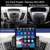 Android 14 9.7Inch HD Touch Screen for Ford Transit Custom 2013-2019 Radio Car Audio Multimedia Receiver with Carplay Android Auto GPS WiFi Mirror Link Bluetooth AHD Camera (4+64G) view 2