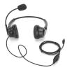 Binaural Headset Telephone Headset with Noise Canceling Mic, Volume Control, and HD Audio for Clear Communication in Offices and Call Centers view 1
