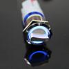 19mm 2 3 Position Switch Push Button Switch DPDT Illuminated Metal selector Rotary Switch with LED Waterproof Stainless Steel(White,2 Position_12-24V) view 4