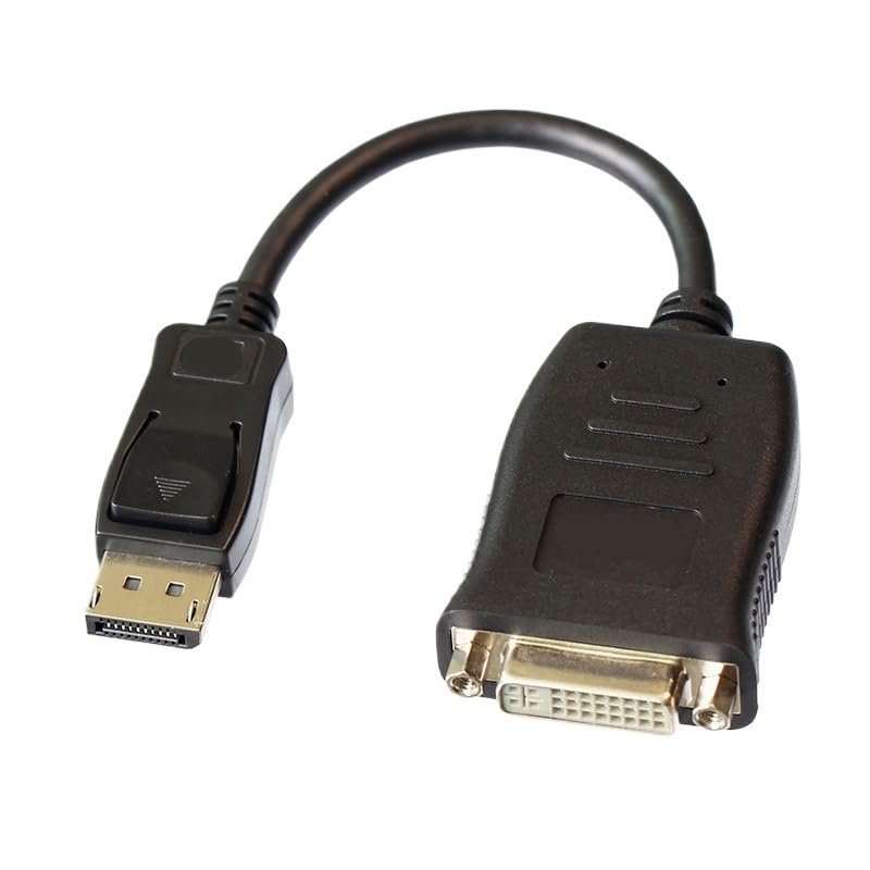 bodateng 20CM Active DP Male to DVI Female Converter Cable Cord Active DP High Definition Multi Screen Splicing Adaptor