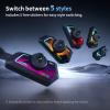 Fodsports T1 PRO Motorcycle Intercom V5.4 with Music Sharing, One-Click Switching for 4 Functional Modes, 6-Way Motorcycle Helmet Headset, FM/5 Stickers/Noise Cancellation/Stereo Music, 2 Pack view 4
