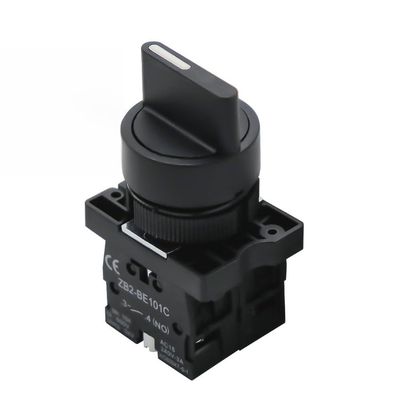 XB2-ED21 XB2-ED25 XB2-ED33 XB2-ED53 2 3 Position 1NO1NC 1NO 2NO Latching Self-Lock Momentary Selector Rotary Push Button Switch(XB2-ED33)