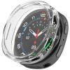 2 Pack Cases Compatible with Samsung Galaxy Watch 8 44mm with Screen Protector, Flexible TPU Shockproof Scratch Proof Cover Case (Clear/Clear) view 2