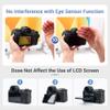 Round DK-29 Eyecup + Upgraded Hand Strap: Round Soft Silicon Z5II Z6III Z6II Z7II DK-29 Eyecup Eye Cup with Upgraded Quick Release Soft Neoprene Camera Hand Wrist Grip Strap with Sliding Lock view 3