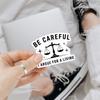 3Pcs Be Careful I Argue For A Living Sticker Funny Lawyer Gift for Attorneys and Law Students Be Careful I Argue For A Living Stickers Lawyers Law Decal for Laptop Water Bottle Phone Case Car 3" view 2