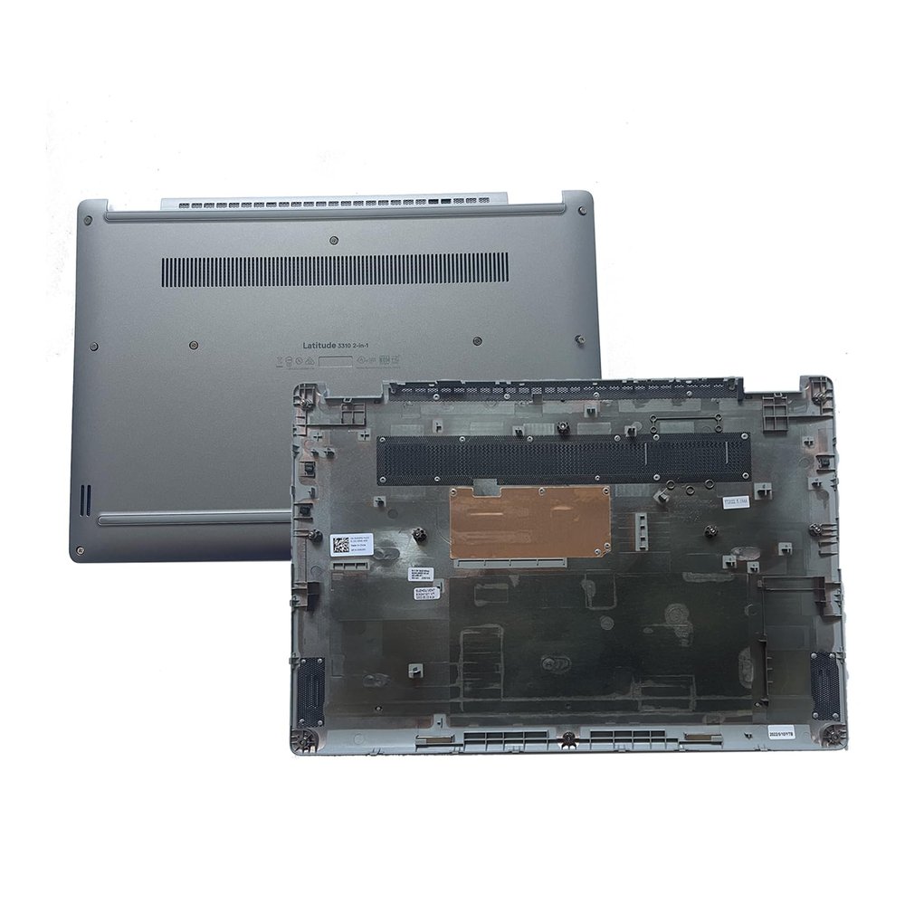 0V6GPD V6GPD 460.0J906.0011 Replacement for Dell Latitude 3310 2-in-1 Laptop Lower Base Bottom Case Cover Assembly Part Gray