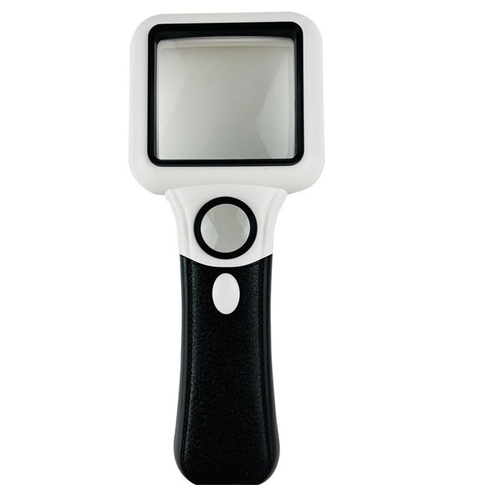 MVUYO Magnifier with Lenses and Handheld Reading Light