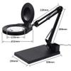 MVUYO Desktop Magnifier Desktop Reading Stand Maintenance Folding Dimming Magnifier view 2