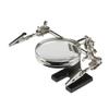 MVUYO Welding Table Magnifying Glass with Clamp Electric Soldering Iron Repair Board view 1