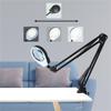 MVUYO Clip Type Cantilever Bracket with Light Magnifying Glass, Electronic Repair, Embroidery Reading(10x) view 3