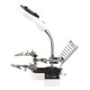 MVUYO Desktop Multifunctional Electric Soldering Iron with LED and Auxiliary Clip Interface view 3