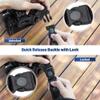 DK-29 Eye Cup + Upgraded Hand Strap: Soft Silicon Camera EVF Viewfinder Eyecup Eyepiece for Nikon Z6III Z5II Z6II Z7II Z6 Z7 Z5 with Upgraded Quick Release Soft Neoprene Camera Hand Wrist Grip Strap view 2