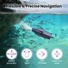 Chasing Dory Underwater Drone - Palm-Sized 1080p Full HD Underwater Drone with Camera for Real Time Viewing, APP Remote Control Purple (Lightpurple) view 4