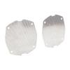 2X Chrome Front Mesh Speaker Grilles Fit Harley Dresser FLH/T Electra Glide view 3