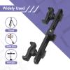 Beufee Phone Tripod Mount, Universal Tripod Cell Phone Holder 360 Rotatable Adjustable Smartphone Mount Fits for All Smartphone (01#) view 3