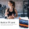 SilisoundTek Bone Conduction Swimming Headphones,Waterproof IP68,Bluetooth 5.4, Built-in 32GB TF Swimming Headphones Underwater Music Player, Open Ear Bluetooth Earbuds (Orange) view 4