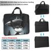 15.6 Inch Laptop Shoulder Bag For Men Women,Waterproof Briefcase Messenger Bag Alien Spaceship Ufo Laptop Sleeve Bag W/Strap Handle view 2