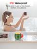 EWA Bluetooth Speaker, Mini Portable Bluetooth Speaker with Creative Cup-Shaped Design, IP67 Waterproof, Loud & Clear Sound, Ideal Gift for Desk, Travel & Holidays, A163 (Green) view 4