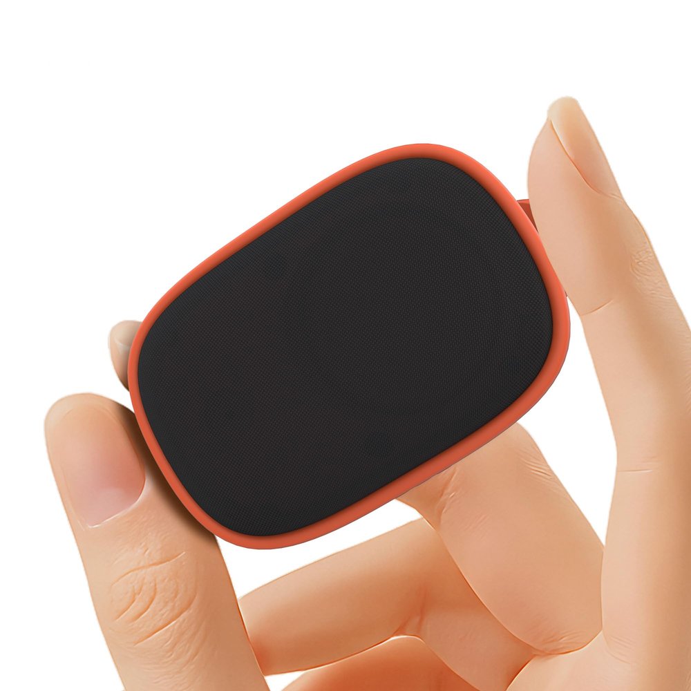 FVYAO Wearable Bluetooth Speakers, Mini Speakers with Built-in Mic, 6W Clip-On Small Speaker, Stereo Pairing Magnetic Speaker, Bluetooth 6.0 Outdoor Portable Speakers Wireless for Work, Golf, Running