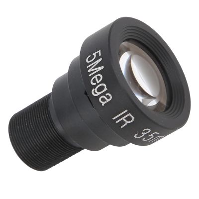 5MP HD Single Board Camera Lens, M12 Interface, 35mm Optical Length, Professional Manufacturing, Easy Installation, Premium ABS and Optical Glass Material