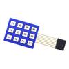 TGEINHVDU 12 Key | 1 3 4 5 12 16 20 Key Button Membrane Switch 1X4 1X5 4X4 4X5 Keys Matrix Array Keyboard Keypad Control Panel DIY Kit for New 2026 High for Reliable Electronic Component view 1