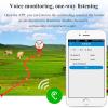 GPS Animal Tracker, Solar GPS Anti-Lost Device for Cattle, Sheep and Horses, 9000mAh Capacity, 5-Positioning and 5Alarm Functions, Voice Monitoring, Unlimited Range, for Farm view 4