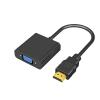 bodateng HDMI-Compatible to Converter with Audio Power Adapter Suitable for Laptops Televisions Display Screens Projectors 1080P HD(Converter Black) view 2