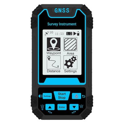 GPS Latitude and Longitude Locator, Handheld GPS Survey Equipment, Position Navigation, Deviation Alert, Speed Display, Track Record, for Land Survey, Outdoor Travel, Site Survey