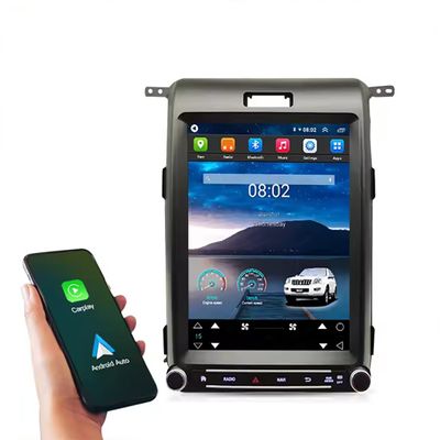 12.1" Carplay Screen for Ford F150 Raptor 2013-2015 Years, with Wireless Carplay Android Auto, Car Stereo Bluetooth Navigation Media Player GPS WiFi (4GB+64GB)