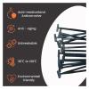 2025 New Heavy Duty Self-Locking Zip Ties Rivet,Nylon Universal Cable Tie Buckle, Multipurpose Plastic Cable Ties Buckle, for Car Daily Repair(50Pack) view 4