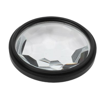 Zopsc Camera Kaleidoscope Filter, Optical Glass Lens Effects Filter, Foreground Blur Effects, Prism Refractions, Suitable for DSLR, Mirrorless, Smartphone Cameras (49MM)