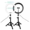 Light 12Inch Lamp Dimmable with Tripod for Studio Photography Makeup Lighting Ringlight view 2