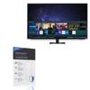 BoxWave Screen Protector Compatible with Samsung Smart Monitor M7 (M70D 32 in) - ClearTouch Crystal ToughShield 9H (2-Pack), Clear 9H Tough Flexible Film Screen Protector view 1
