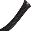 Kable Kontrol Cable Sleeve Expandable Nylon Braided Sleeving - 2 Inch  50 Feet  Automotive Wire Loom, Cable Wrap, Cord Protector from Pets, Cable Management - Black view 1