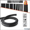 Kable Kontrol Cable Sleeve Expandable Nylon Braided Sleeving - 2 Inch  50 Feet  Automotive Wire Loom, Cable Wrap, Cord Protector from Pets, Cable Management - Black view 4