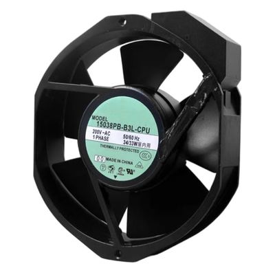 15038PB-B3L-CPU AC 200V 34/33W 50/60Hz 172x150x38mm Cooling Fan